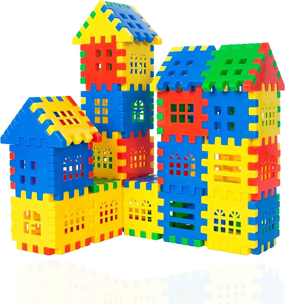 house-building-blocks-toys-1000x1000 (2) - shewetoddlers.in Colorful House Building Blocks for Toddlers and Kids