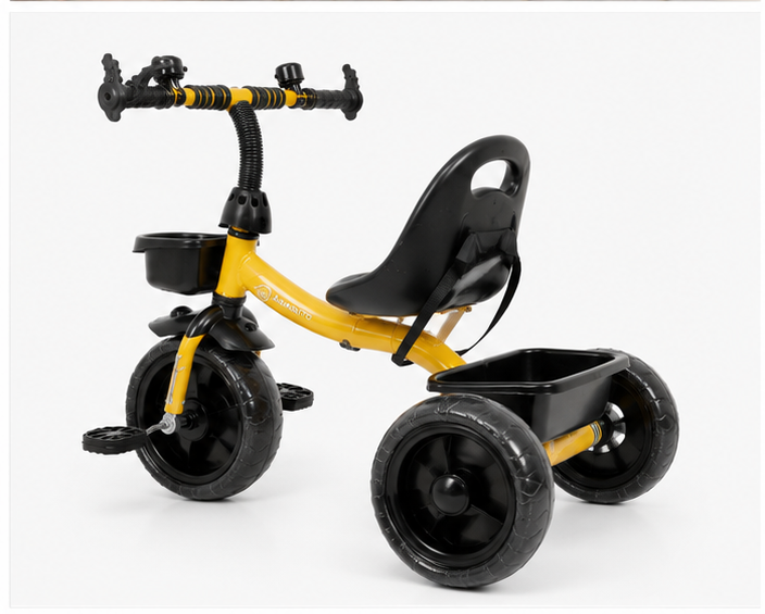 Premium 3-in-1 Toddler Tricycle - Safe & Durable First Ride for Kids